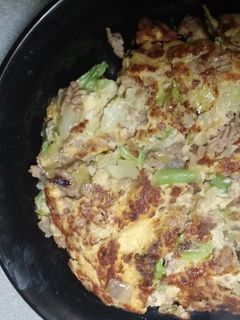 簡単!お好み焼きじゃないよオムレツだよ-レシピのメイン写真