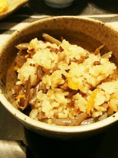 牛ごぼうの炊き込みご飯-レシピのメイン写真