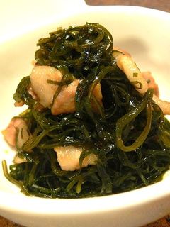 切り昆布と豚肉の炒めもの♪-レシピのメイン写真