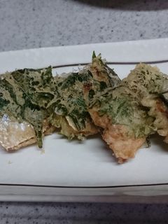 鰯梅の大葉はさみ揚げ-レシピのメイン写真