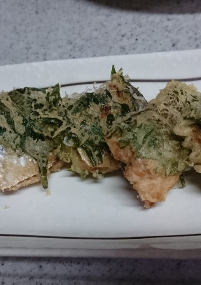 鰯梅の大葉はさみ揚げ-レシピのメイン写真