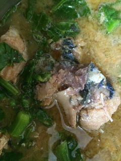 絶品♬栄養満点♬鯖缶味噌汁-レシピのメイン写真