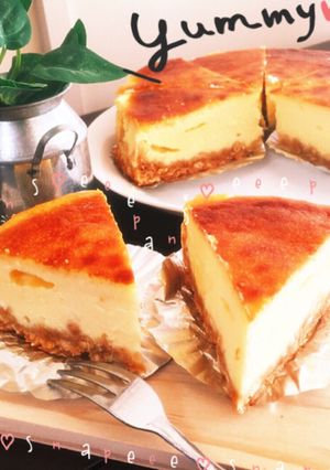 簡単で濃厚ベイクドチーズケーキ-レシピのメイン写真