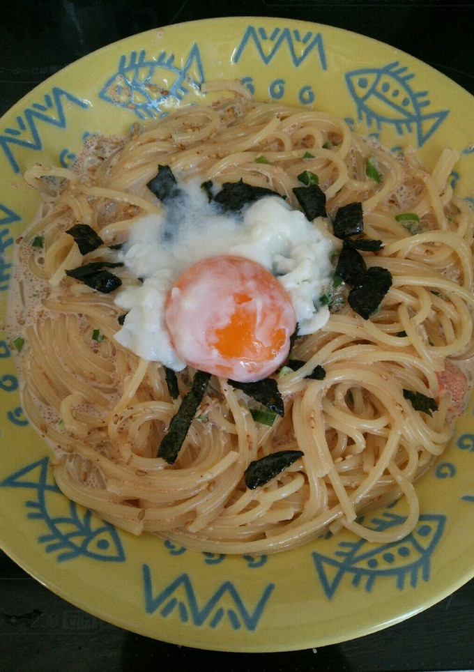 簡単♪和えるだけ！ネギゴマ明太マヨパスタ-レシピのメイン写真