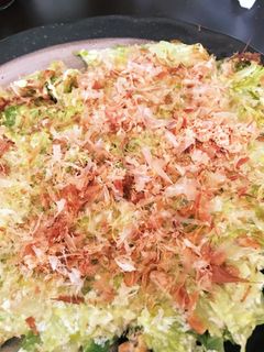 卵不使用小麦粉不使用ヘルシーお好み焼き-レシピのメイン写真