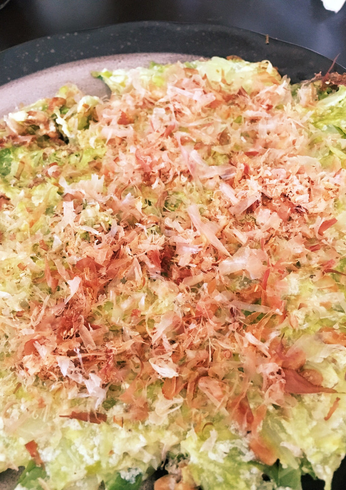卵不使用小麦粉不使用ヘルシーお好み焼き-レシピのメイン写真