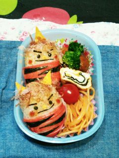 節分に。鬼くん弁当-レシピのメイン写真