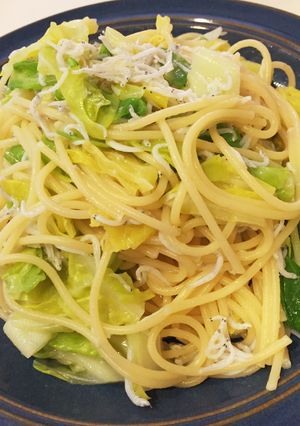 ☆シンプル簡単☆しらすとキャベツのパスタ-レシピのメイン写真