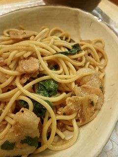 パスタで★豚バラの塩焼きそば風-レシピのメイン写真