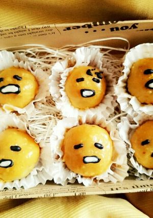電子レンジで簡単！ぐでたまスイートポテト-レシピのメイン写真
