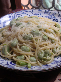 ソラマメのパスタ-レシピのメイン写真