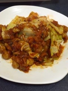 余り物カレーで炒め物-レシピのメイン写真
