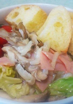 ☆食物繊維たっぷりキノコのサラダ☆-レシピのメイン写真