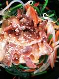 簡単！野菜たっぷり！豚こまビビンバ♪