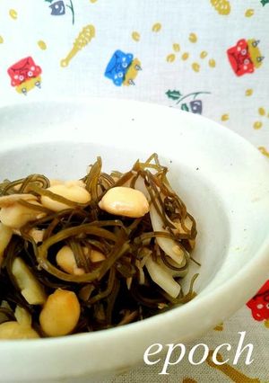 大豆たっぷり！大豆と昆布の煮物-レシピのメイン写真