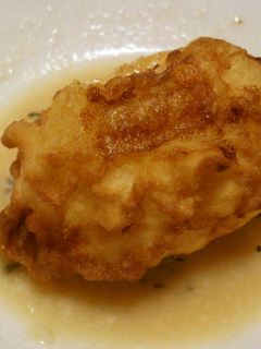 半熟卵の天ぷら(冷凍卵にて)-レシピのメイン写真