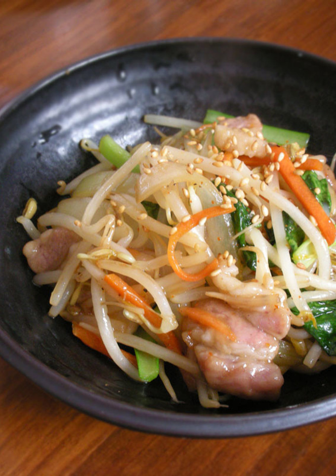 韓国だしダシダを使った美味しい野菜炒め♪-レシピのメイン写真