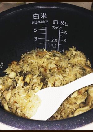 おでんの残り汁で美味しい炊き込みご飯-レシピのメイン写真