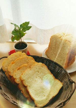 簡単計量！栄養士ママのミルク食パン♪-レシピのメイン写真