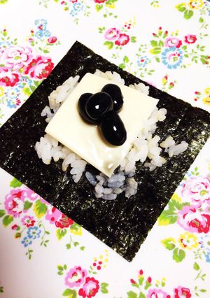 黒豆チーズの手まきごはん♡-レシピのメイン写真