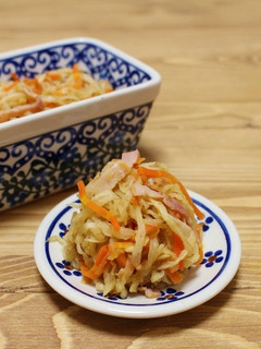 切干大根とベーコンのおかか煮-レシピのメイン写真