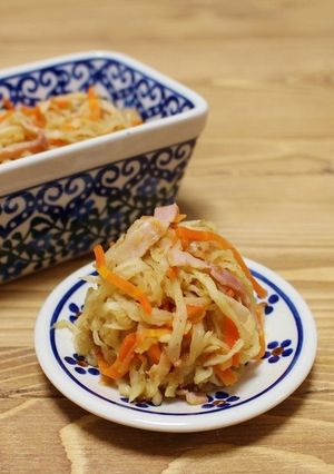 切干大根とベーコンのおかか煮-レシピのメイン写真