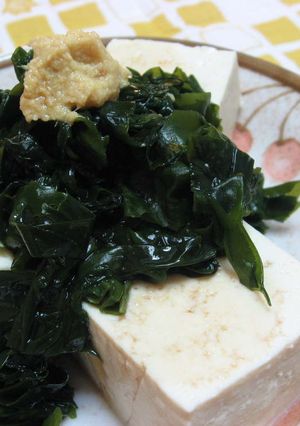 モリモリ食べよう☆豆腐わかめ-レシピのメイン写真