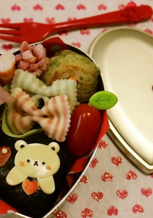 バレンタイン♡ハートおにぎりべんとう-レシピのメイン写真