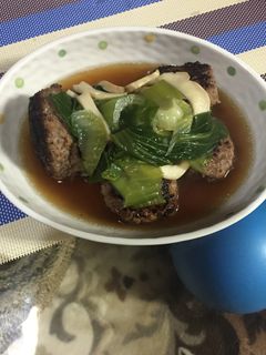 チンゲンサイとエリンギのあんかけ-レシピのメイン写真
