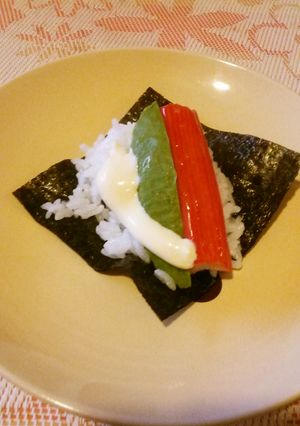 手まきでカリフォルニアロール♪-レシピのメイン写真