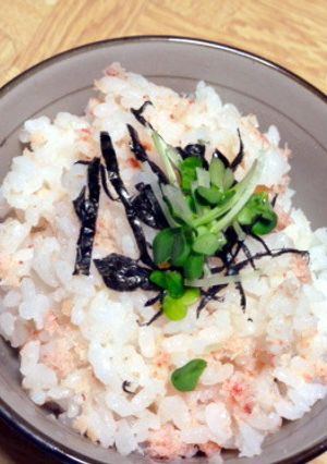 カニ炊き込みご飯 ～缶詰を使って楽々♪～-レシピのメイン写真