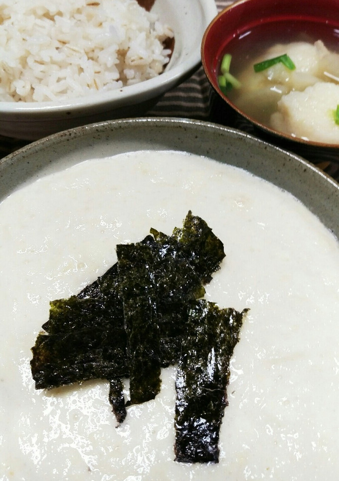 ふわ~り。山芋とろろと麦ご飯-レシピのメイン写真
