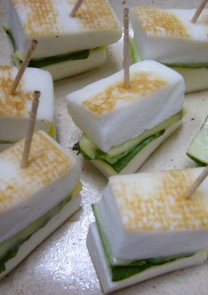 簡単★はんぺんチーズサンド☺-レシピのメイン写真