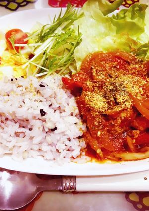 【簡単】煮込みハンバーグ【ダイエット】-レシピのメイン写真