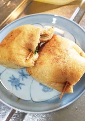 安くて美味シャキシャキ野菜の油揚げ包み-レシピのメイン写真