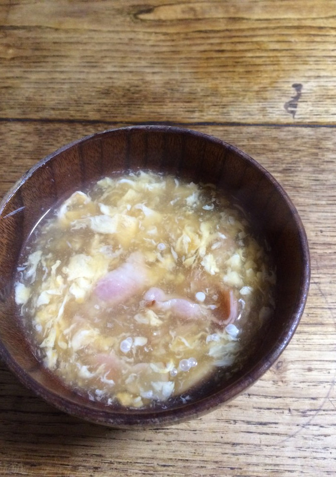 簡単‼️和風⁉️かき玉汁-レシピのメイン写真