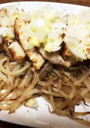 [糖質制限]ネギ塩だれチキンソテー-レシピのメイン写真