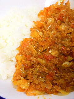 たっぷりキャベツの簡単キーマカレー-レシピのメイン写真