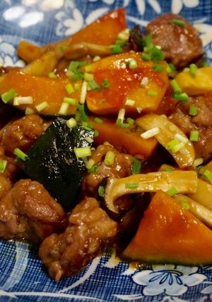 豚コマとお野菜の簡単甘旨焼き-レシピのメイン写真