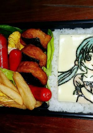 海苔アート キャラ弁 香風智乃-レシピのメイン写真