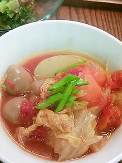 白菜のトマト煮-レシピのメイン写真