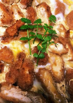 チキンカツ煮-レシピのメイン写真
