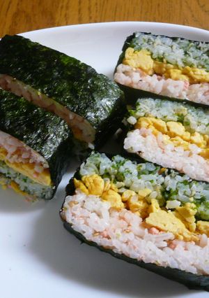 カラフル♡ご飯サンド-レシピのメイン写真