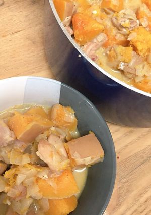Rolaのスクワッシュと鶏肉のクリーム煮-レシピのメイン写真