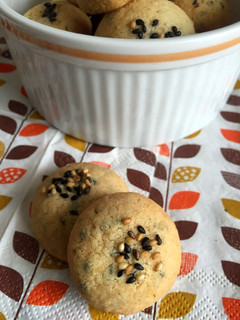 ごま油香るごまたっぷりクッキー-レシピのメイン写真