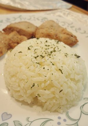 【バター香る♡】レンジで！バターライス-レシピのメイン写真