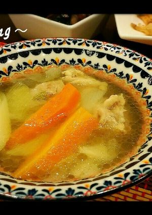 風邪撃退スープ(簡単サムゲタン風)-レシピのメイン写真