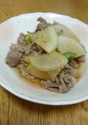 牛肉と大根のオイスターソース煮込み-レシピのメイン写真