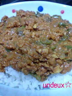 油不要!レンジでキーマカレー♪-レシピのメイン写真