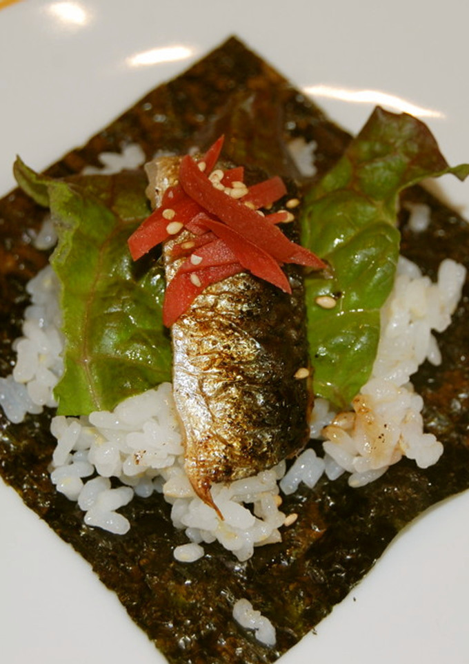 いわしの蒲焼手まきごはん-レシピのメイン写真